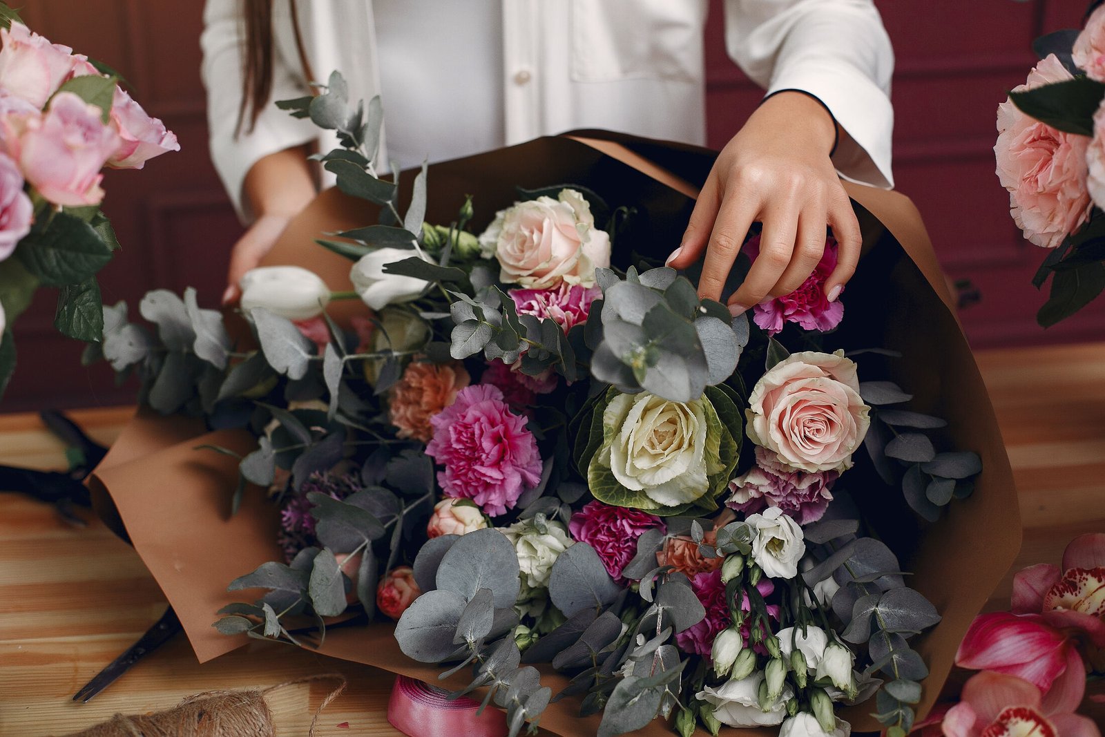 Luxury Flora studio — premium floral arrangements crafted with elegance and precision